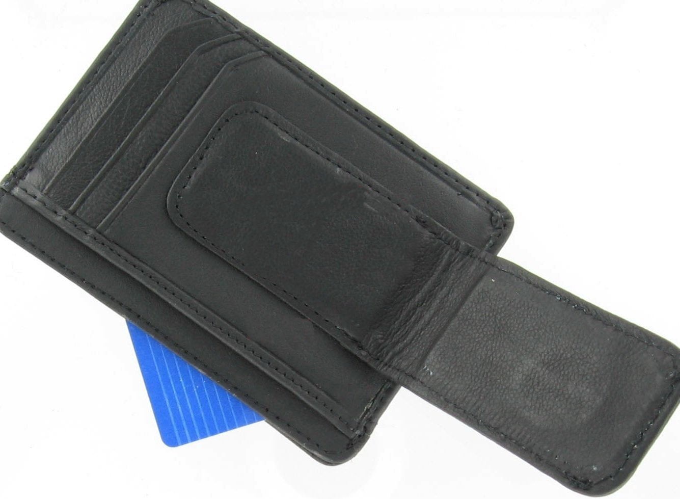 Mens Thin Wallet With Money Clip NAR Media Kit